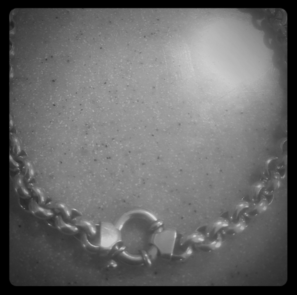 Wide, 925/1000 , chocker. Designer inspired